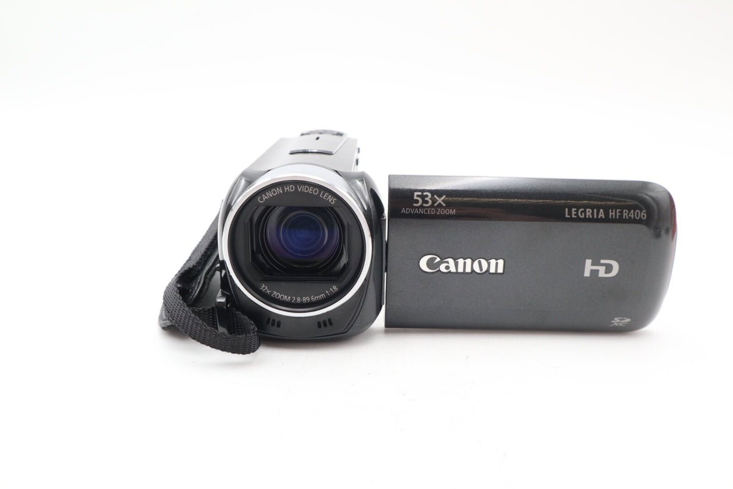 Canon Legria HF R406 Camcorder, FULL HD 50FPS, 53X Zoom, Stabilised, Good Cond.
