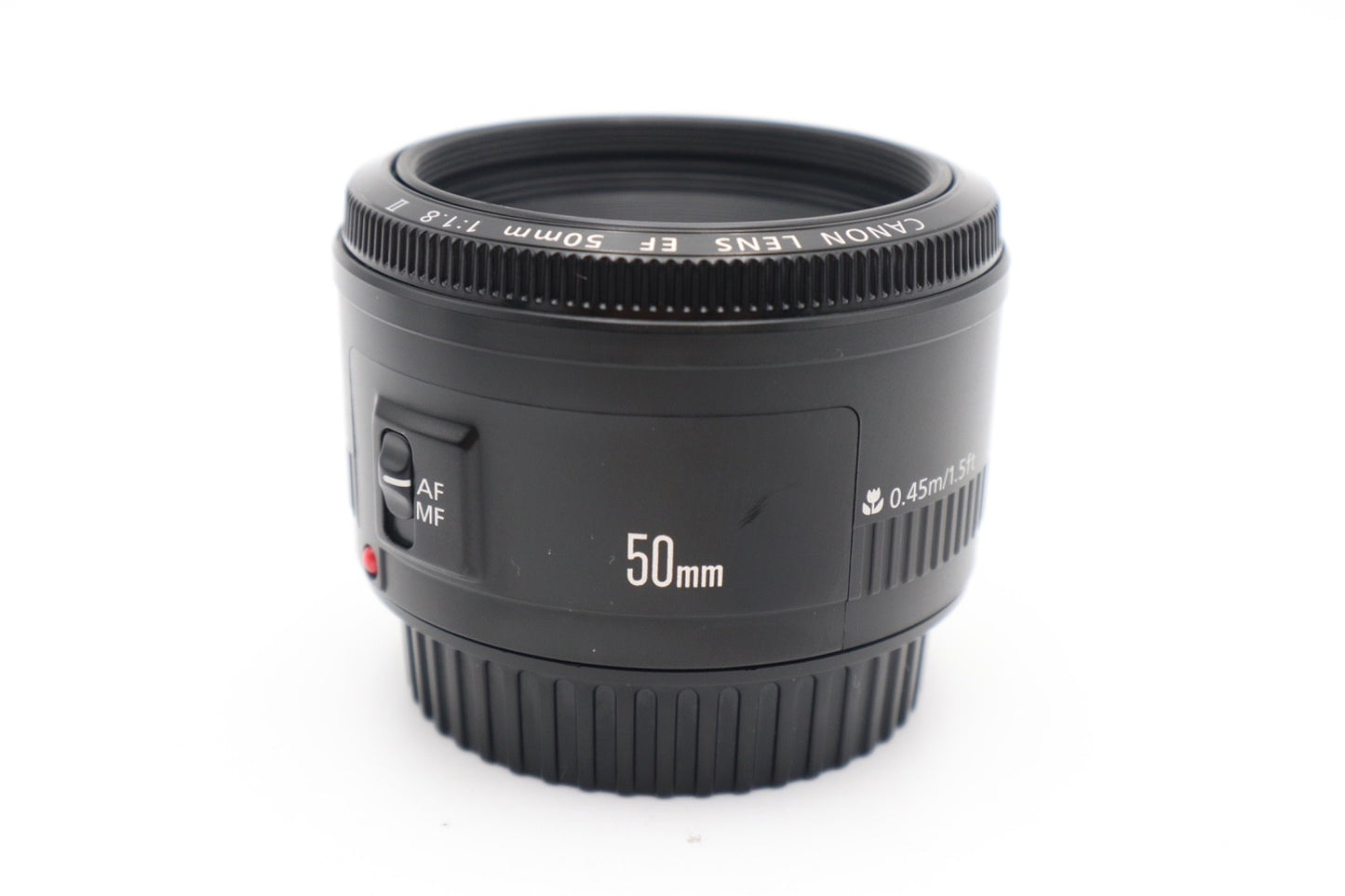 Canon 50mm Prime Lens F/1.8 II EF Portrait, Auto Focus, Sharp, Very Good Cond.