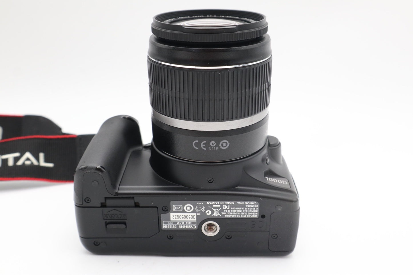 Canon EOS 1000D Camera DSLR 10.1MP with 18-55mm, Shutter Count 8659 V.Good Cond.