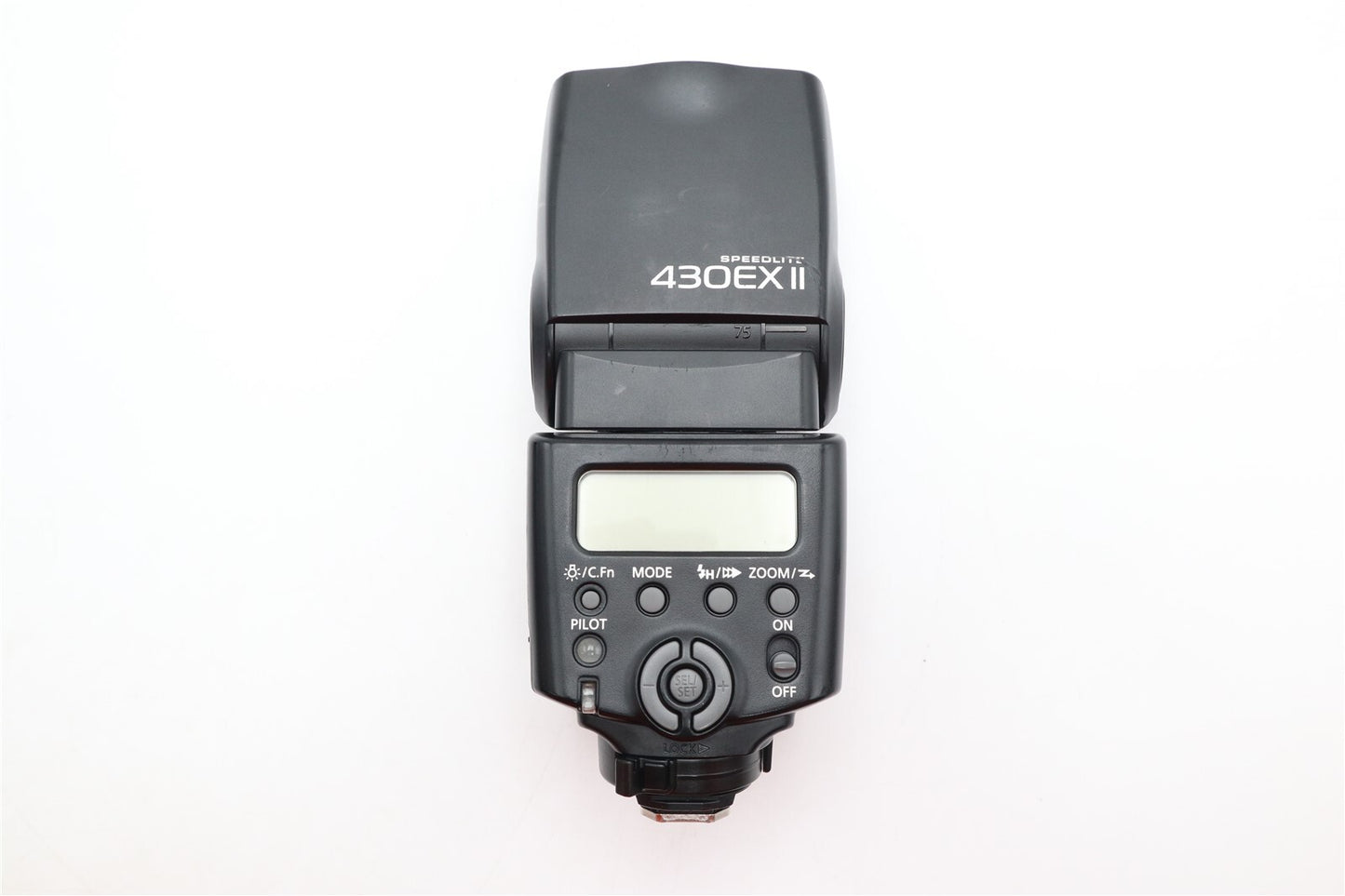 Canon Speedlite 430EX II Flash, Shoe Mount, E-TTL II, E-TTL, Good Condition