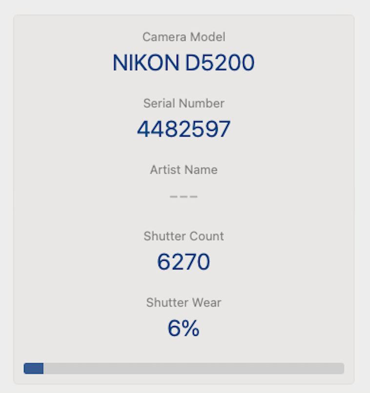 Nikon D5200 DSLR Camera 24.1MP with 18-55mm, Shutter Count 6270, Very Good Cond.