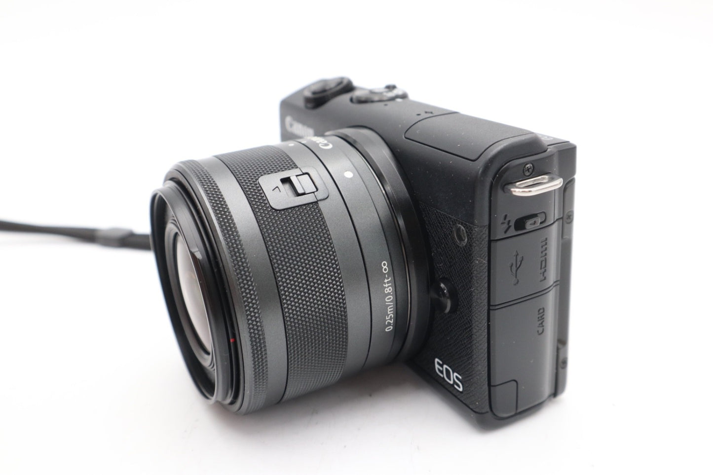Canon EOS M200 Camera Mirrorless 24.1MP with 15-45mm, 4K Video, V.Good Condition