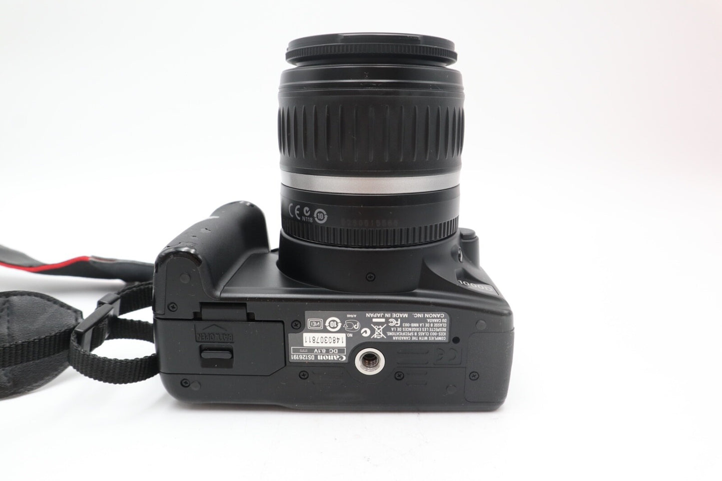 Canon EOS 1000D Camera DSLR 10.1MP with 18-55mm, Shutter Count 1575, Good Cond.