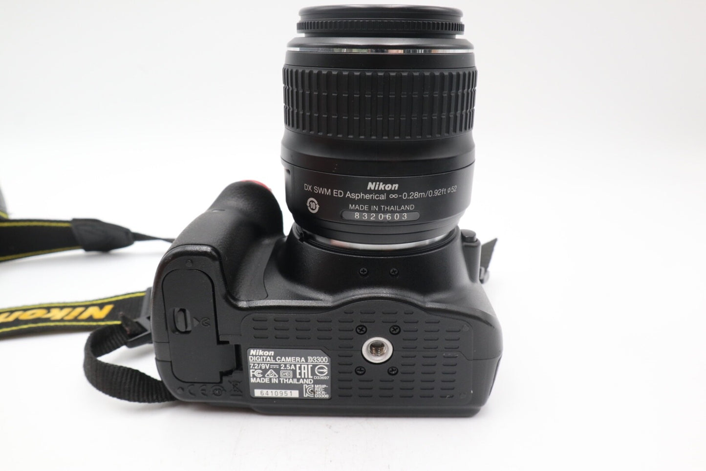 Nikon D3300 DSLR Camera 24.2MP with 18-55mm and 55-200mm, Shutter Count 14554