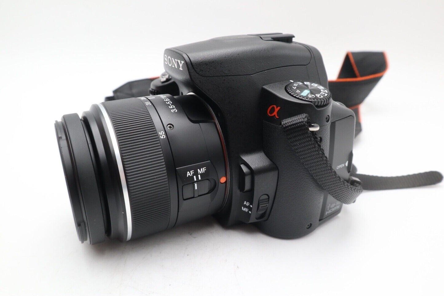 Sony Alpha A290 Camera DSLR 14.2MP with 18-55mm, Shutter Count 1160, Good Condi.
