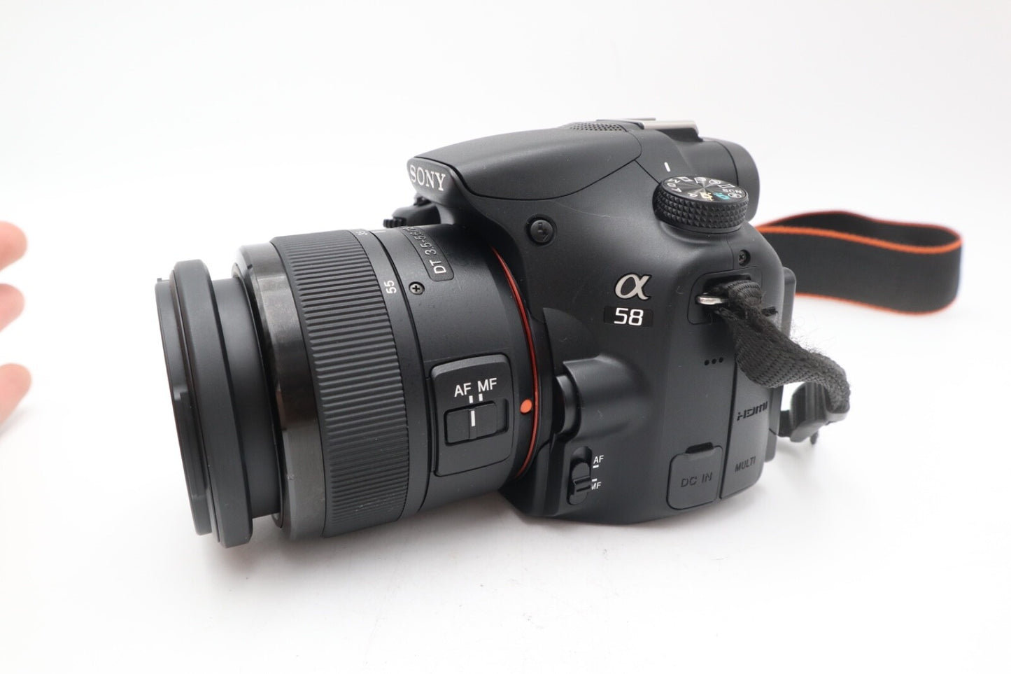 Sony A58 DSLR Camera 20.1MP with 18-55mm, Shutter Count 4568, Good Condition