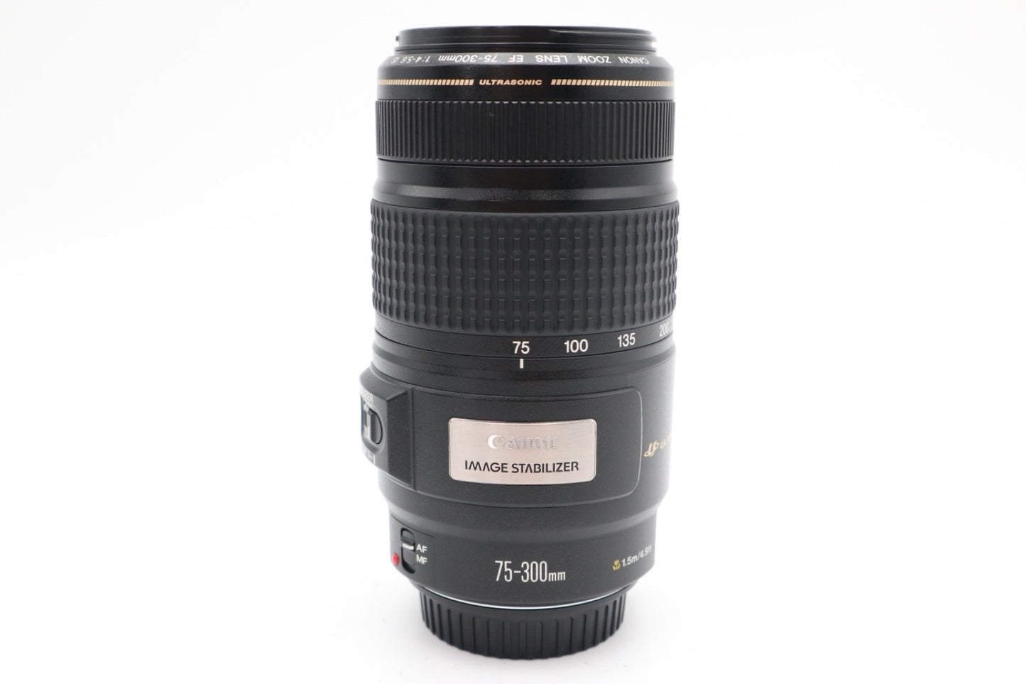 Canon 75-300mm F/4-5.6 Lens IS USM EF, Stabilised Zoom, Full Frame, Good Cond.