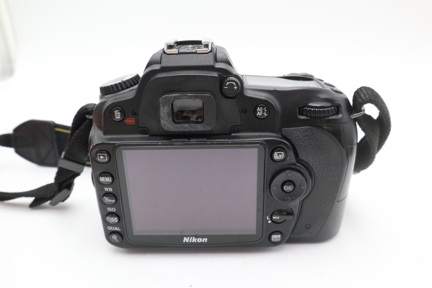 Nikon D90 DSLR Camera 12.3MP Body Only, Shutter Count 13 %, Fair Condition