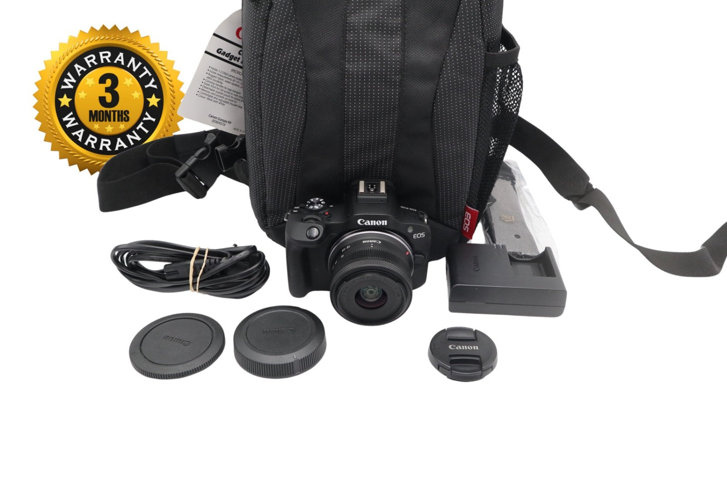 Canon EOS R100 Mirrorless Camera 24.1MP with 18-45mm IS Lens, Shutter Count 2000
