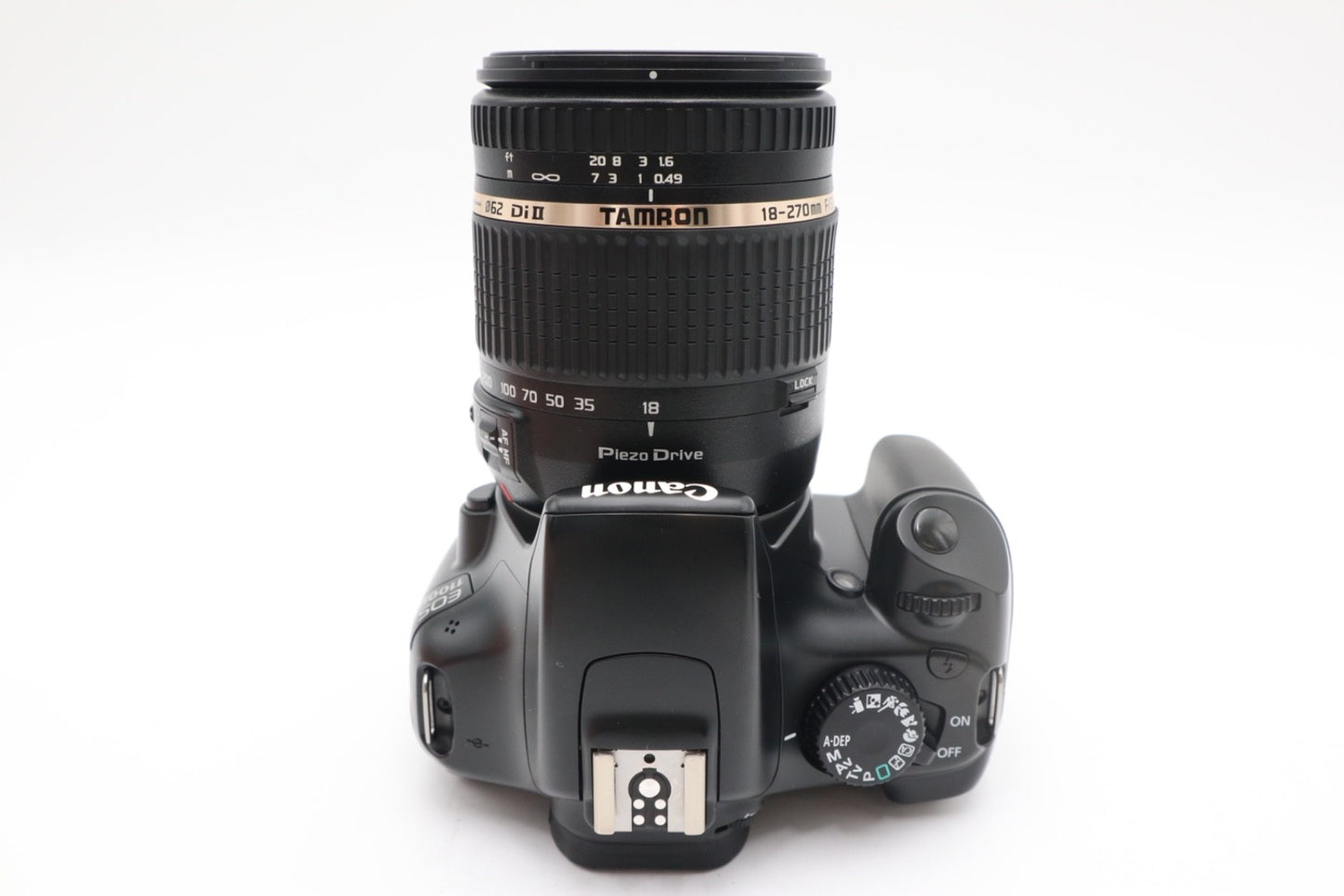 Canon 1100D DSLR Camera with Tamron 18-270mm Stabilised Lens Shutter Count 5772
