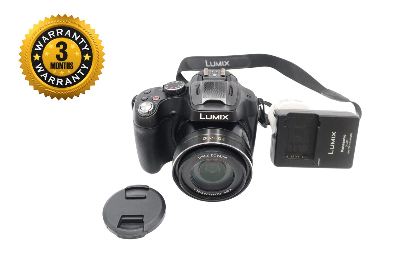 Panasonic LUMIX DMC-FZ70 / FZ72 Camera 16.1MP, Digital Bridge, 60x Zoom, G. Cond