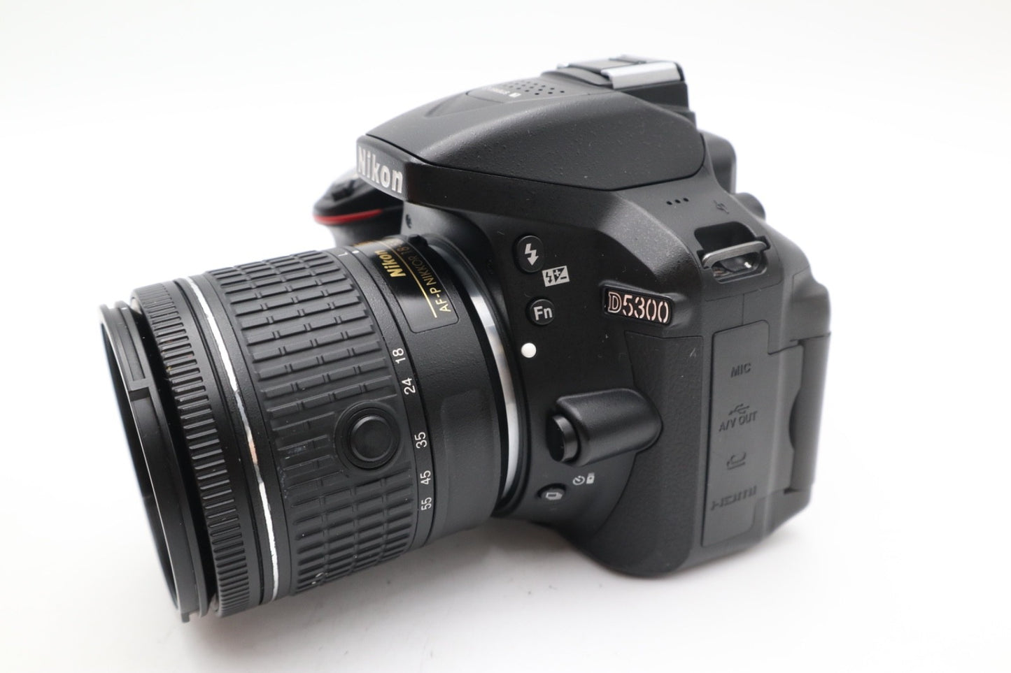 Nikon D5300 24.2MP Camera DSLR with 18-55mm, Shutter Count 3876, Very Good Cond.