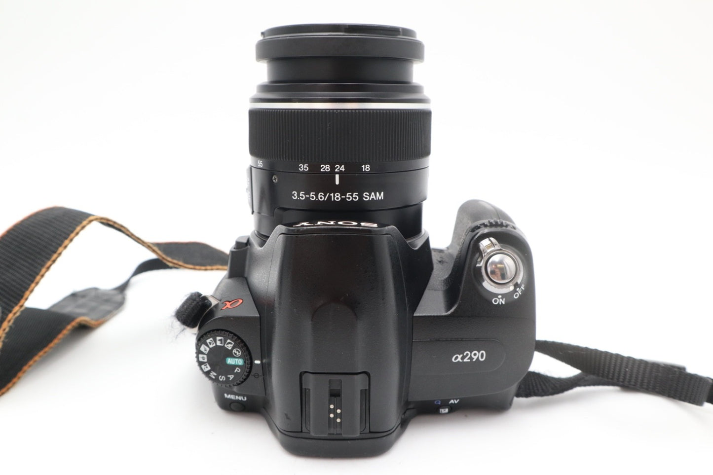 Sony Alpha A290 Camera DSLR 14.2MP with 18-55mm F3.5-5.6 SAM Lens Good Condition