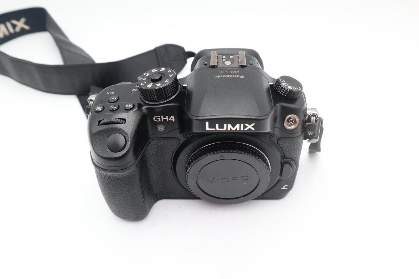 Panasonic GH4 Mirrorless Camera 16MP 4K Body Only, Shutter Count 839, V.G. Cond