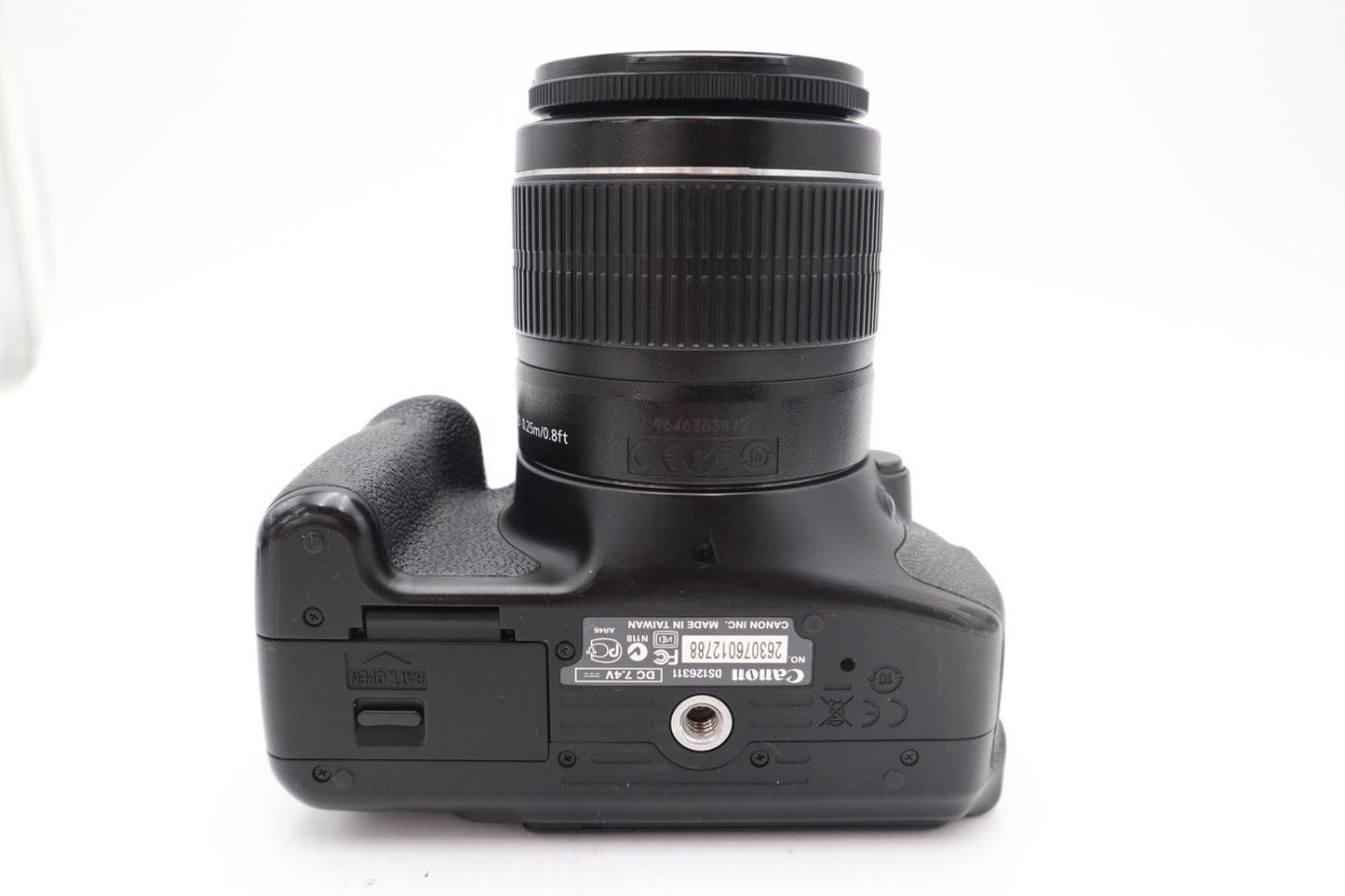 Canon 600D DSLR Camera 18MP with 18-55mm Lens Shutter Count 9176, Good Condition
