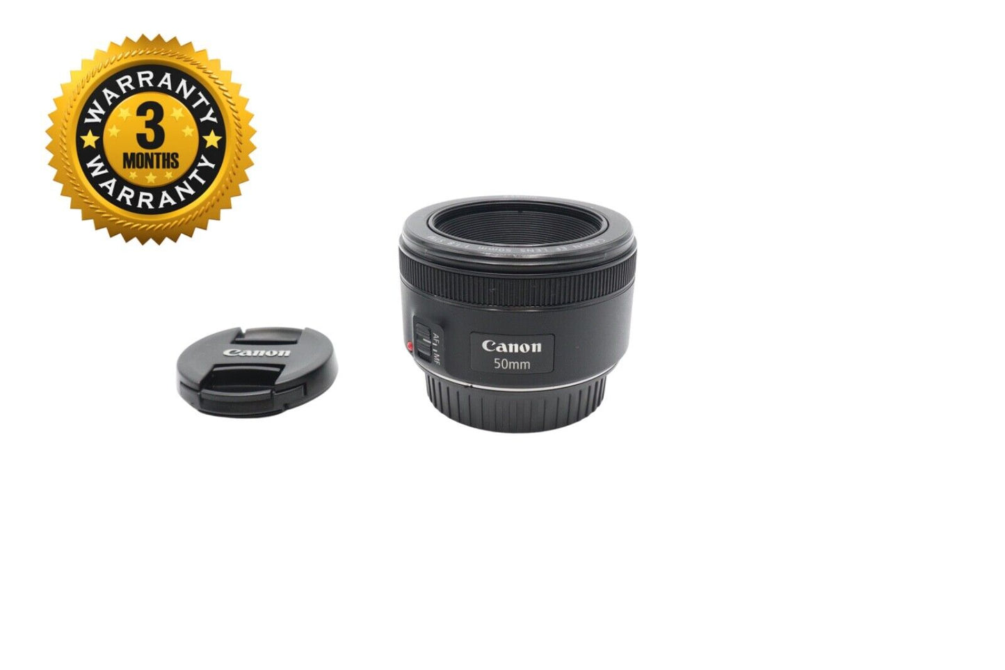 Canon 50mm Prime Lens f/1.8 STM EF Sharp, Portrait, Full Frame, Good Condition