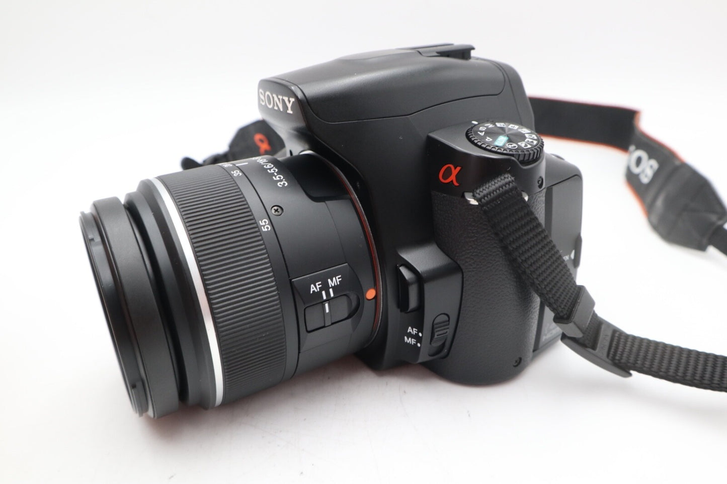 Sony Alpha A230 Camera DSLR 10.2MP with 18-55mm, Shutter Count 785, Good Cond.