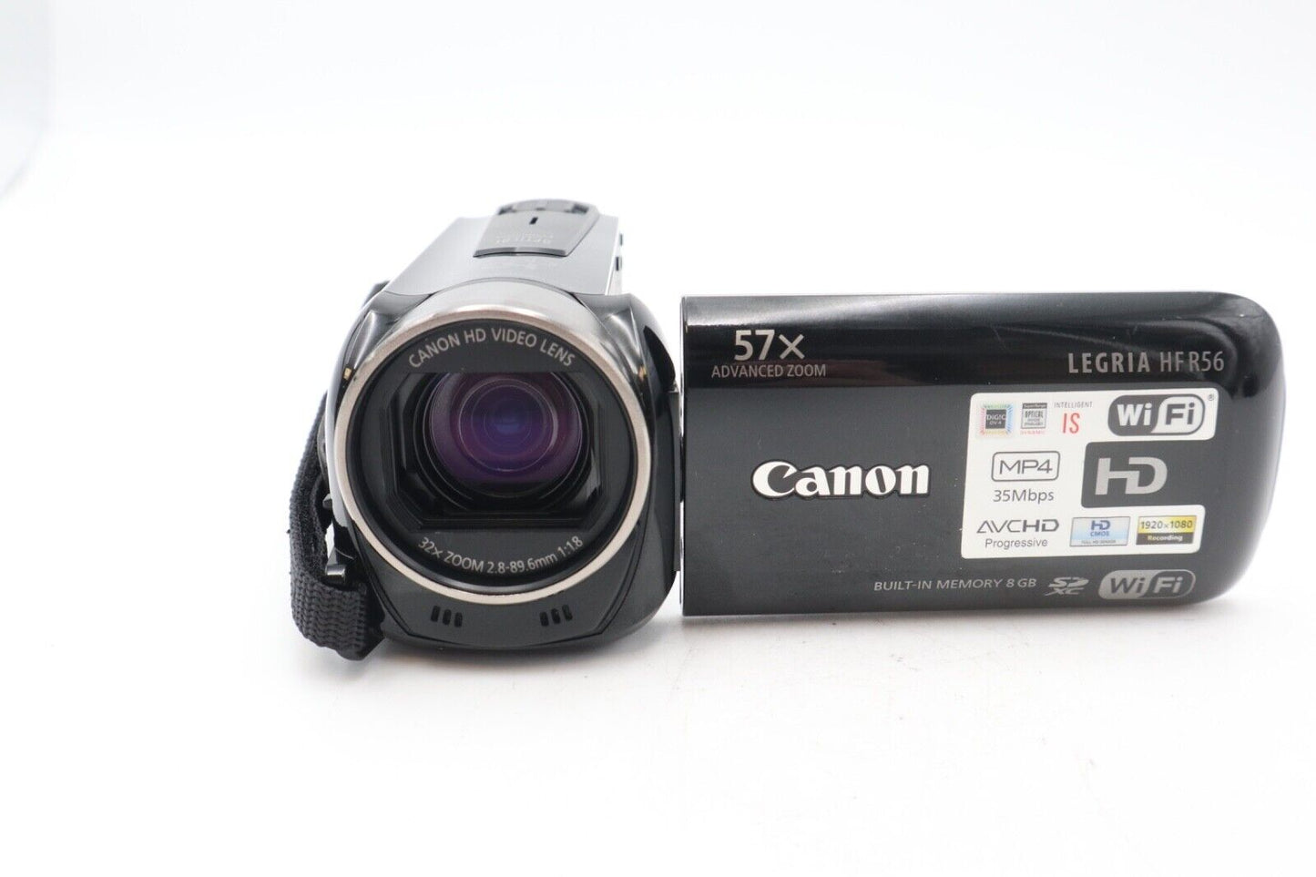 Canon Legria HF R56 Camcorder, FULL HD, 57X Zoom, Wi-Fi, Very Good Condition