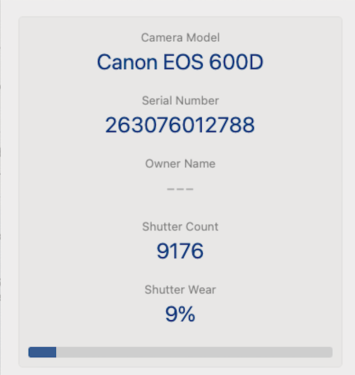 Canon 600D DSLR Camera 18MP with 18-55mm Lens Shutter Count 9176, Good Condition