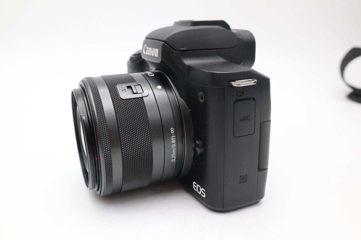 Canon M50 Camera 24MP with 15-45mm STM Lens, Under 3000 Shutter Count, V.G. Cond