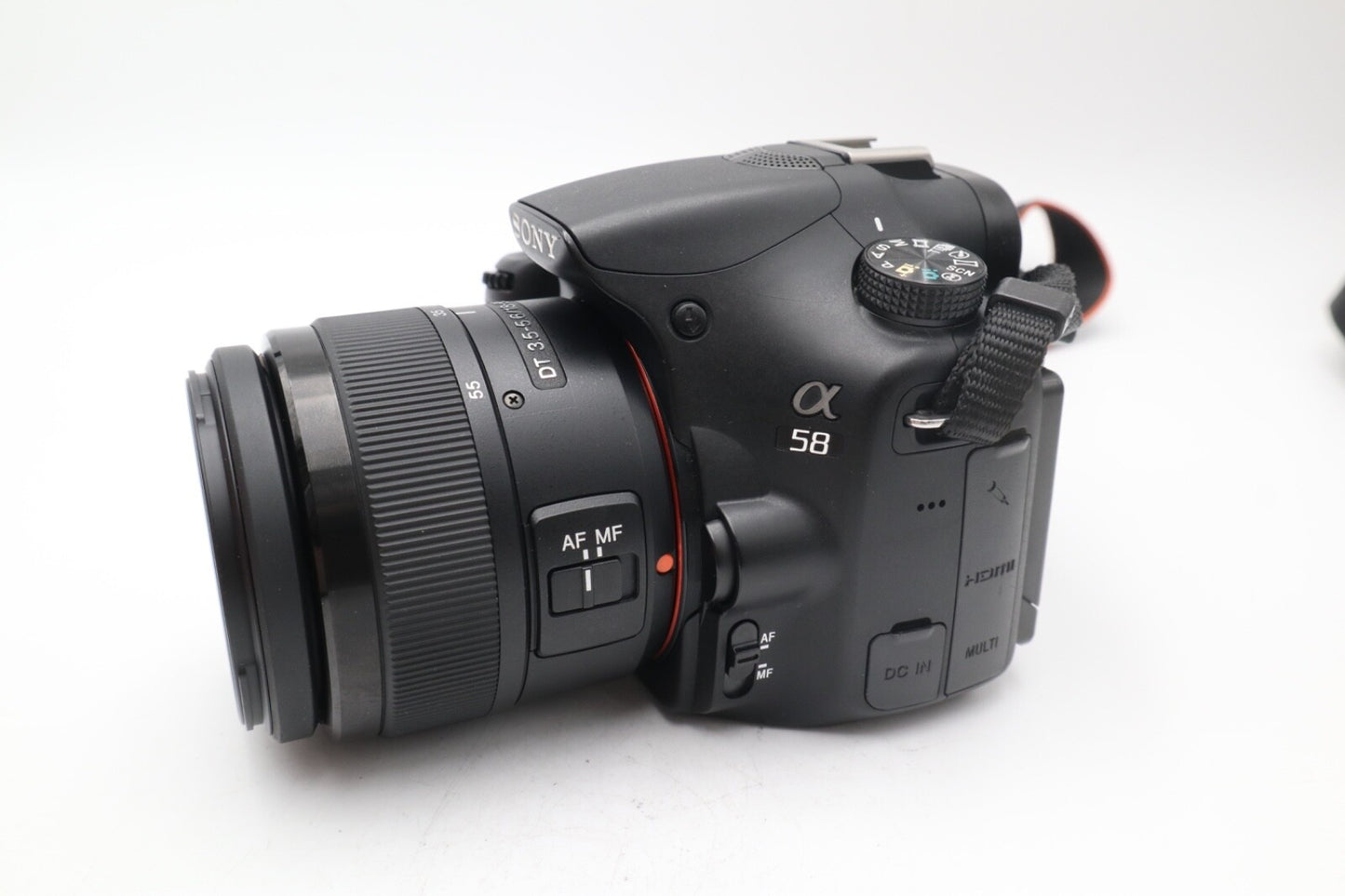 Sony A58 DSLR Camera 20.1MP with 18-55mm, Shutter Count 3134, V. Good Condition