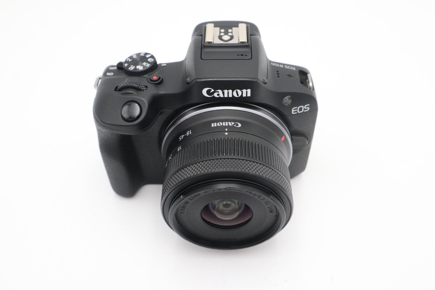 Canon EOS R100 Mirrorless Camera 24.1MP with 18-45mm IS Lens, Shutter Count 2000