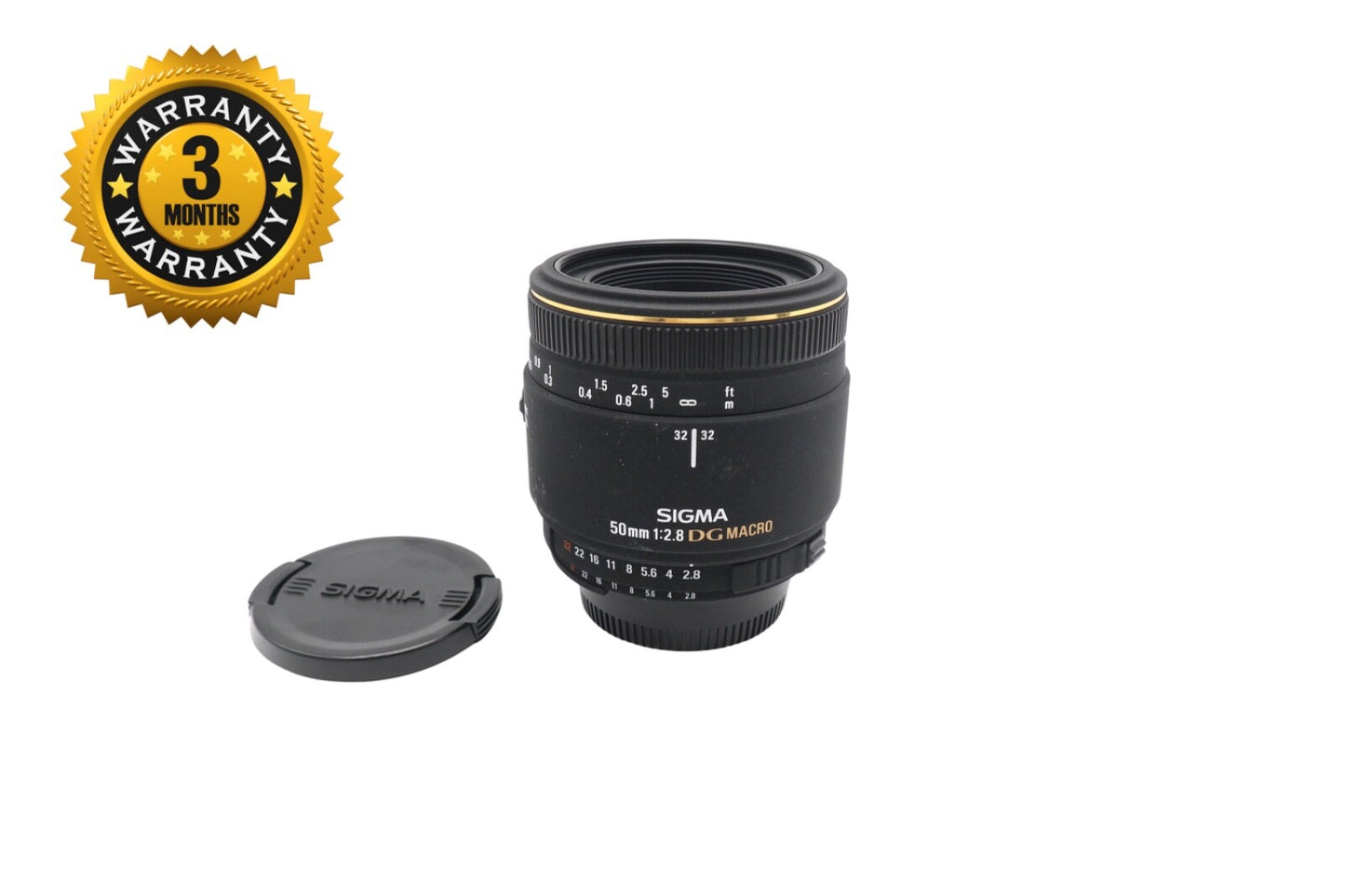Sigma 50mm Macro Lens f/2.8 D DG for Nikon, Fixed / Prime Very Sharp, V.G. Cond.