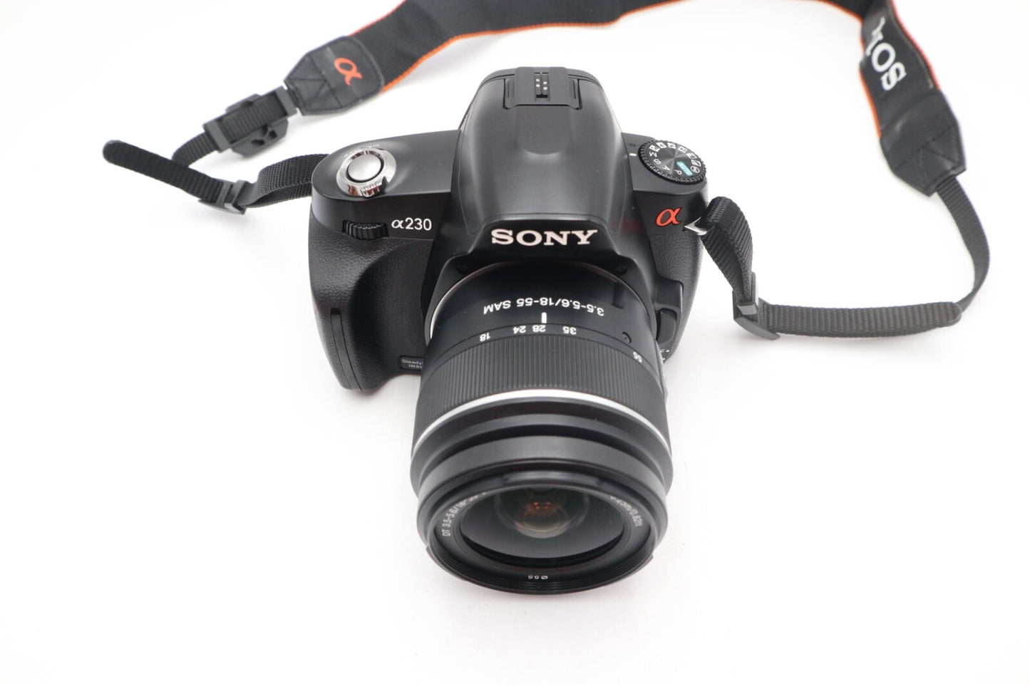 Sony Alpha A230 Camera DSLR 10.2MP with 18-55mm, Shutter Count 785, Good Cond.