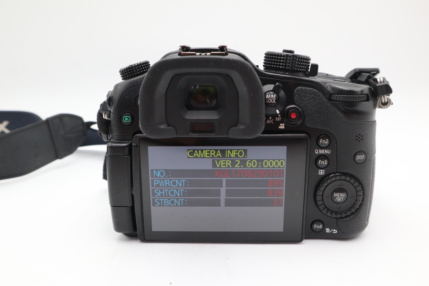Panasonic GH4 Mirrorless Camera 16MP 4K Body Only, Shutter Count 839, V.G. Cond