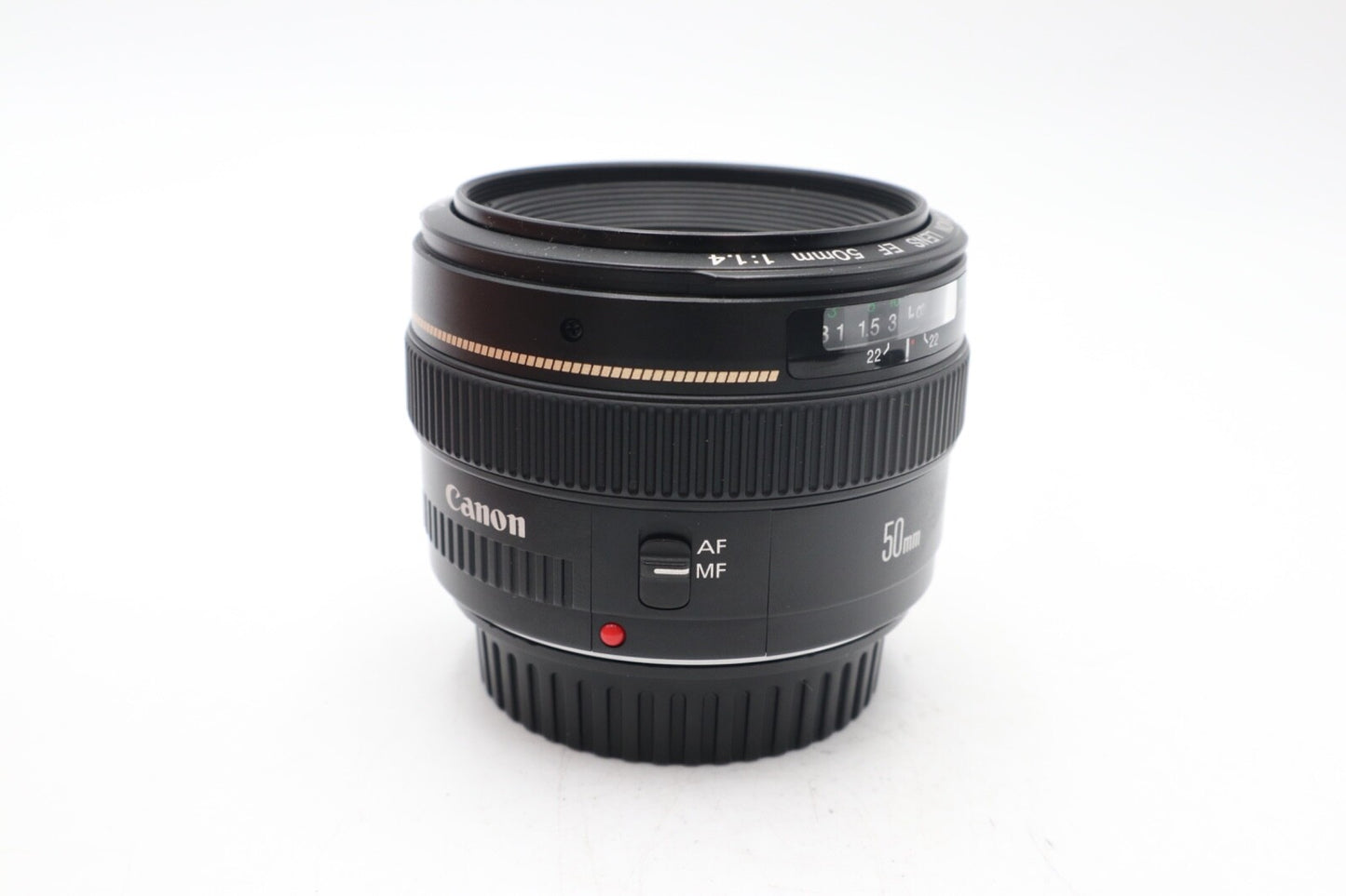Canon 50mm Prime Lens f/1.4 USM Sharp, Portrait, Full Frame, Good Condition