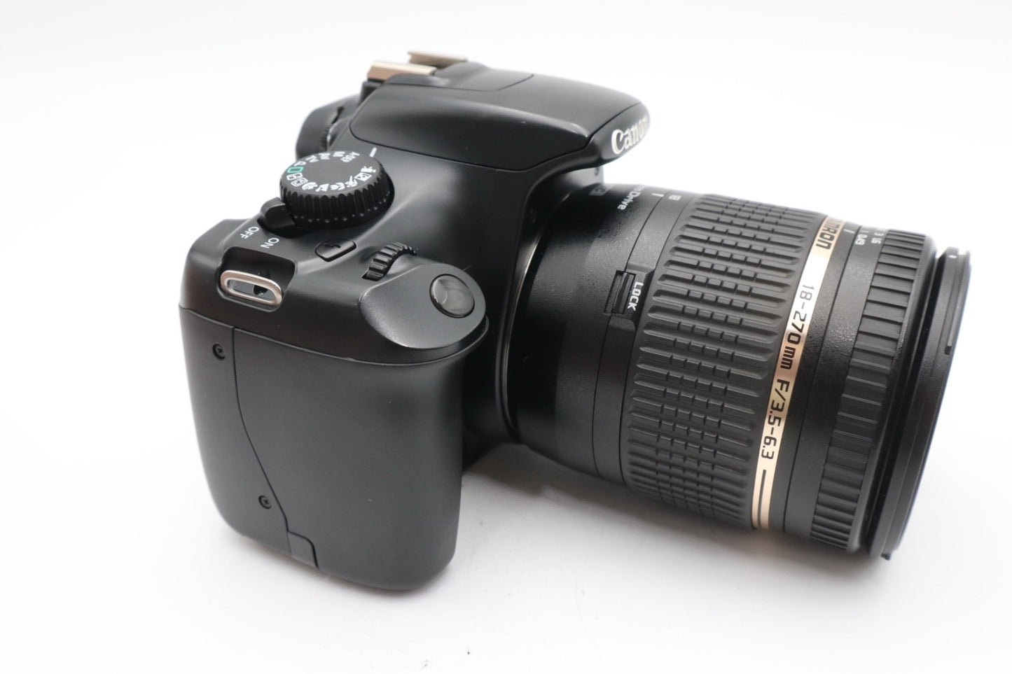 Canon 1100D DSLR Camera with Tamron 18-270mm Stabilised Lens Shutter Count 5772
