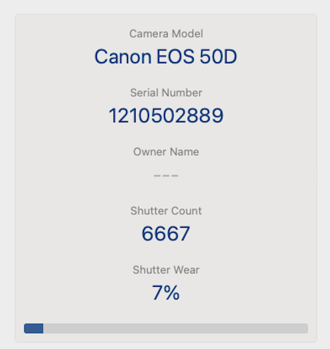 Canon 50D Camera DSLR 15.1MP EOS with 18-55mm, Shutter Count 6667, Good Cond.
