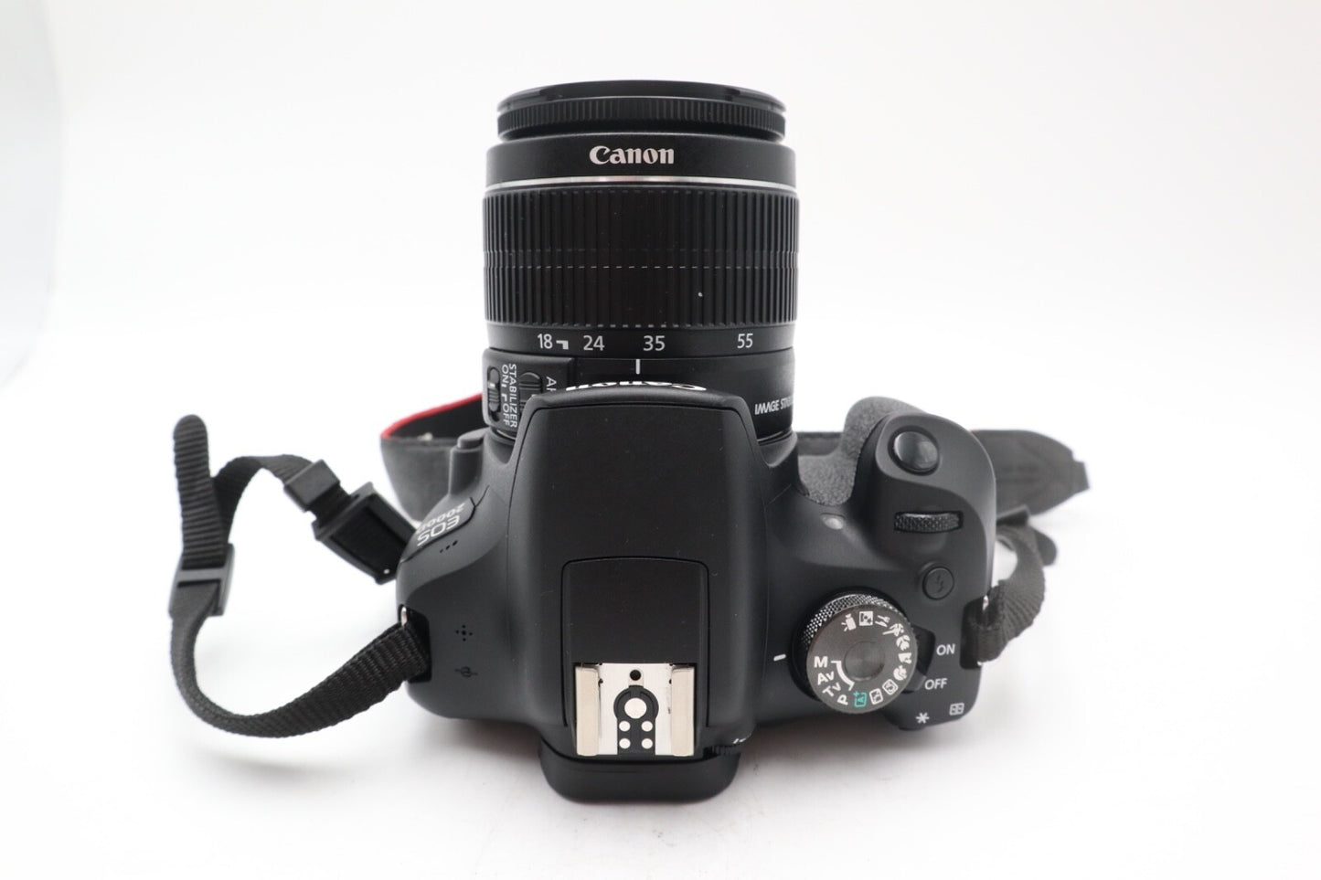 Canon 2000D DSLR Camera 24.1MP with 18-55mm, Shutter Count 10225, V. Good Cond.