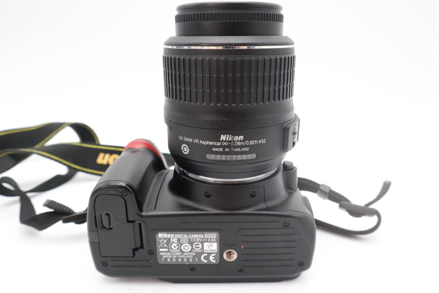 Nikon D3000 DSLR Camera 10.2MP with 18-55mm, Shutter Count 4753, Very Good Cond