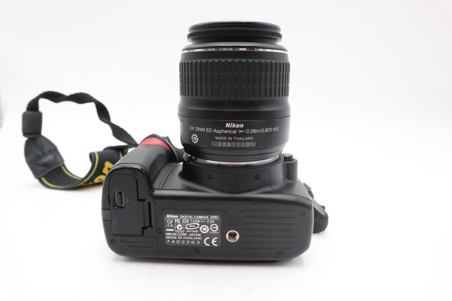 Nikon D60 DSLR Camera 10.2 MP with 18-55mm, Shutter Count 1964, V.Good Condition