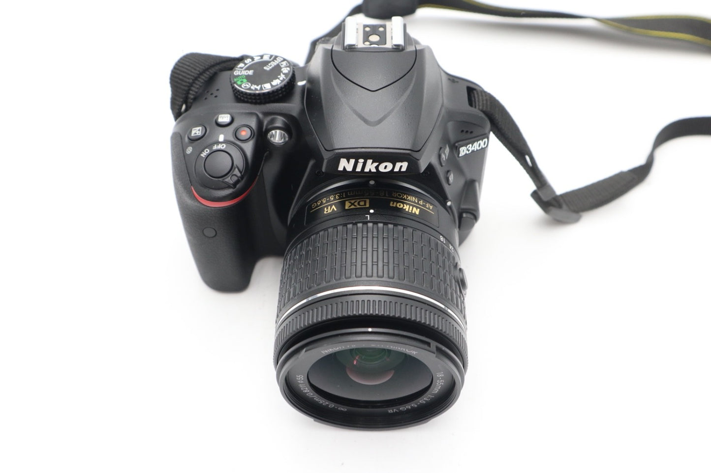 Nikon D3400 DSLR Camera 24.2MP with 18-55mm, Shutter Count 1248, Very Good Cond.
