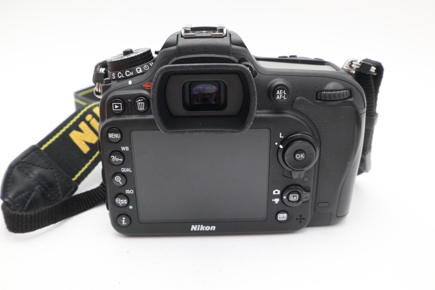 Nikon D7200 DSLR Camera 24.2MP Body Only, Shutter Count 12544, Very Good REFURB.