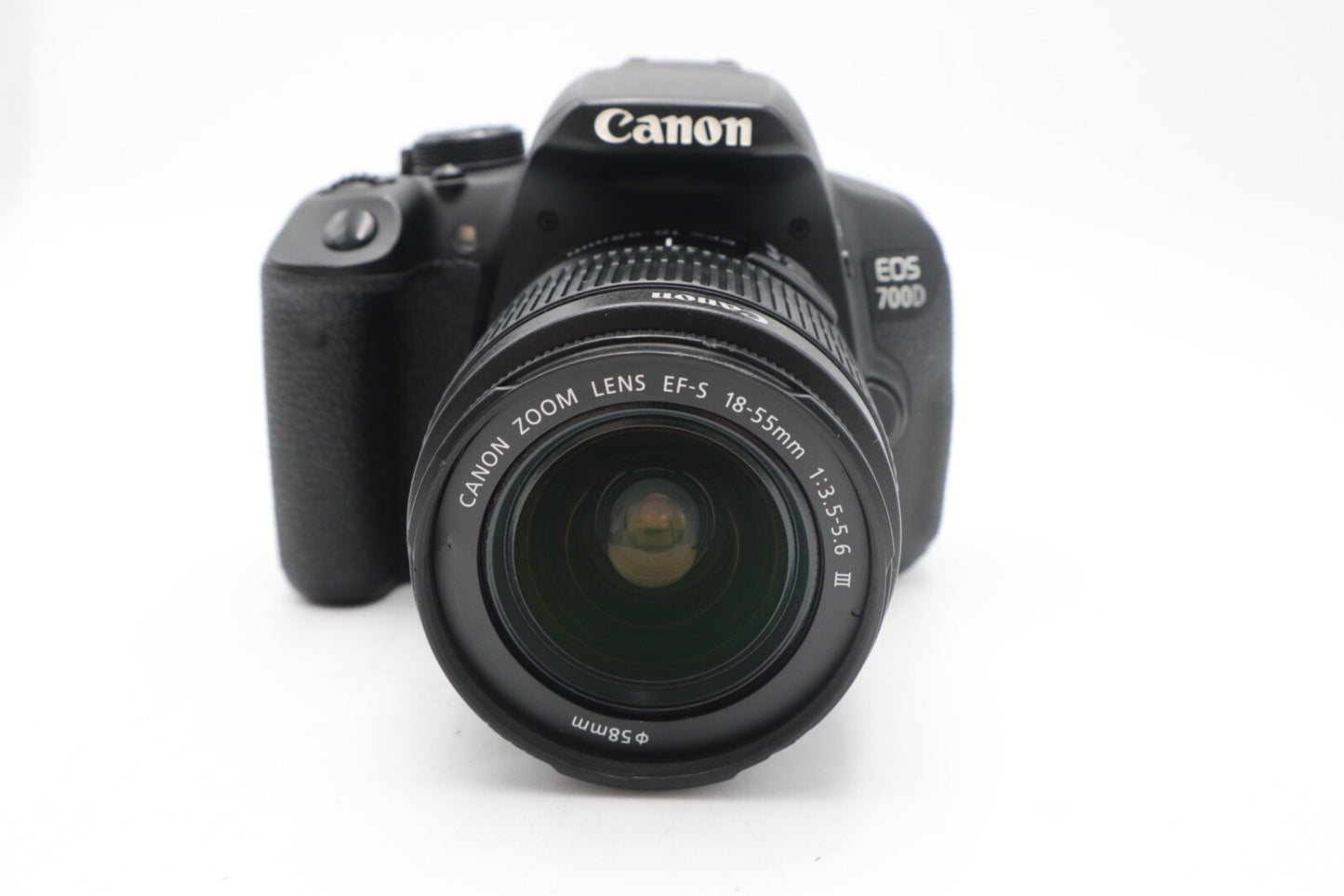 Canon 700D DSLR Camera 18MP with Canon 18-55mm F3.5-5.6 Lens III, Good Condition