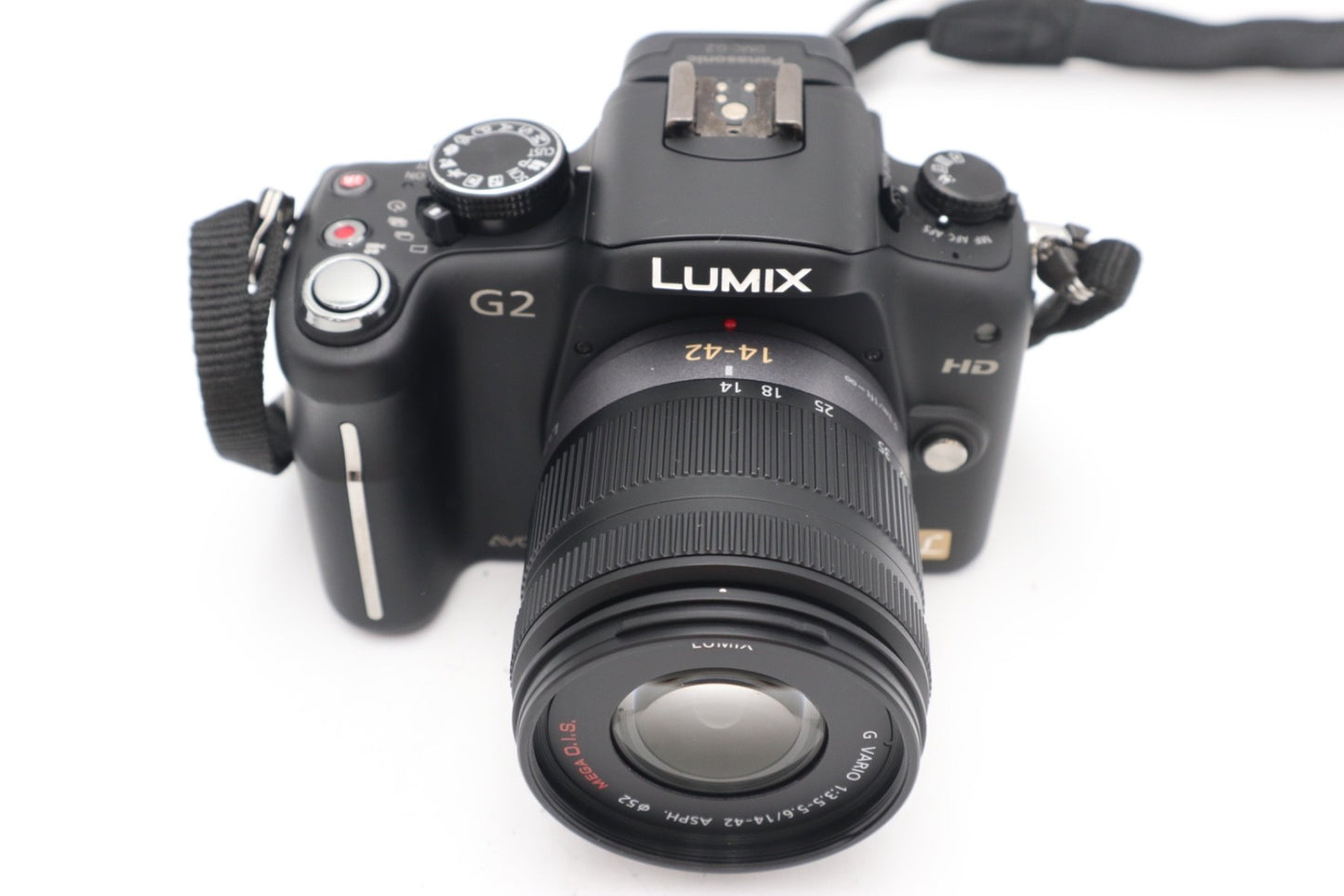 Panasonic G2 Digital Camera 12.1MP with 14-42mm Lens, S. Count 3763, Good Cond.