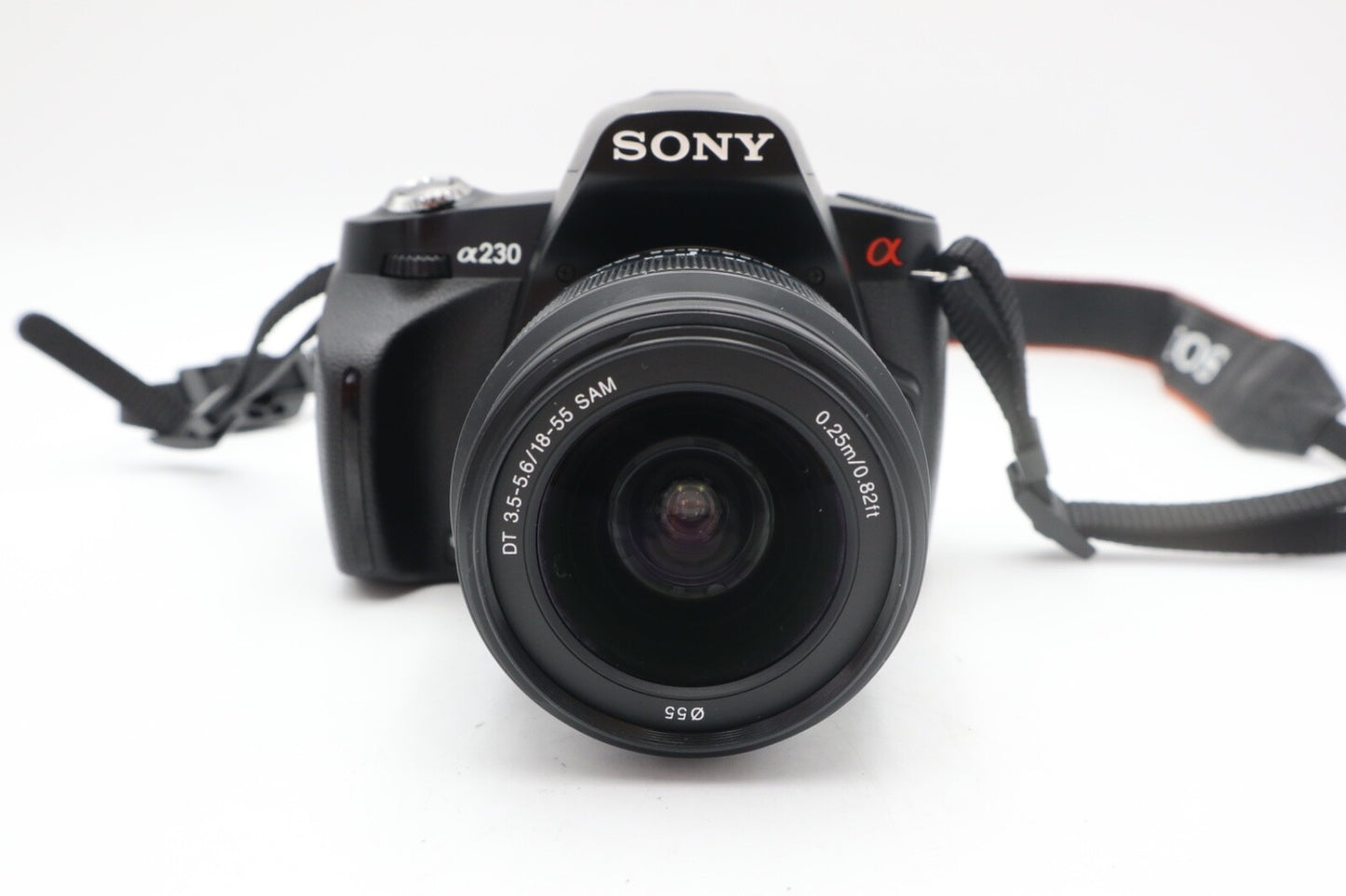 Sony Alpha A230 Camera DSLR 10.2MP with 18-55mm, Shutter Count 785, Good Cond.