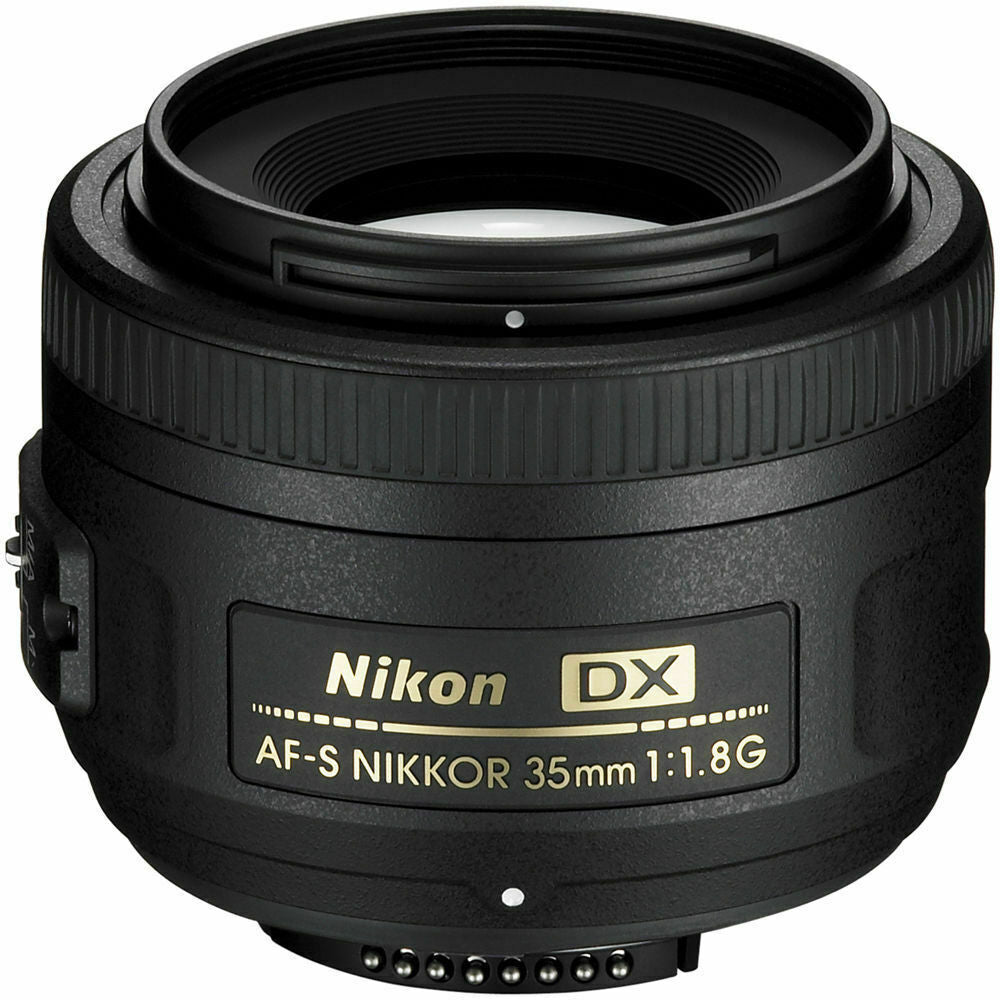 Nikon 35mm Prime Lens F1.8G AF-S DX SWM Very Sharp Portrait, Very Good Condition