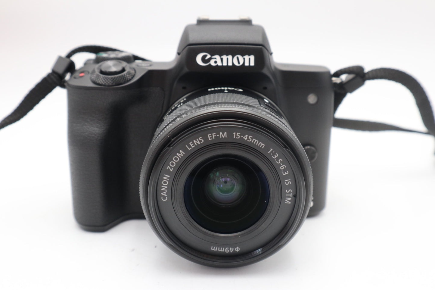 Canon M50 Camera 24MP with 15-45mm Lens, Under 1000 Shutter Count, V.G. REFURB.