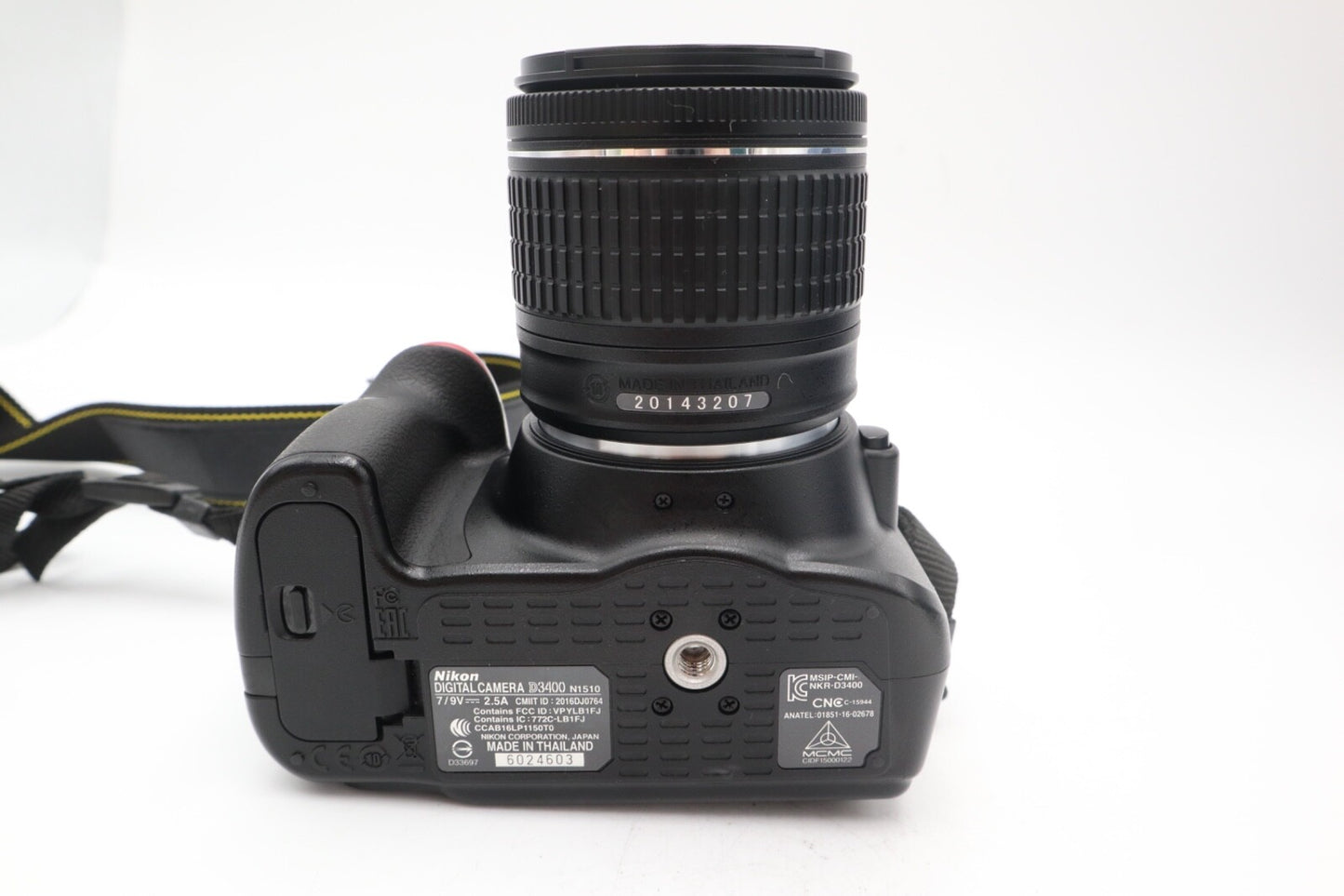Nikon D3400 DSLR Camera 24.2MP with 18-55mm, Shutter Count 1345, Very Good Cond.