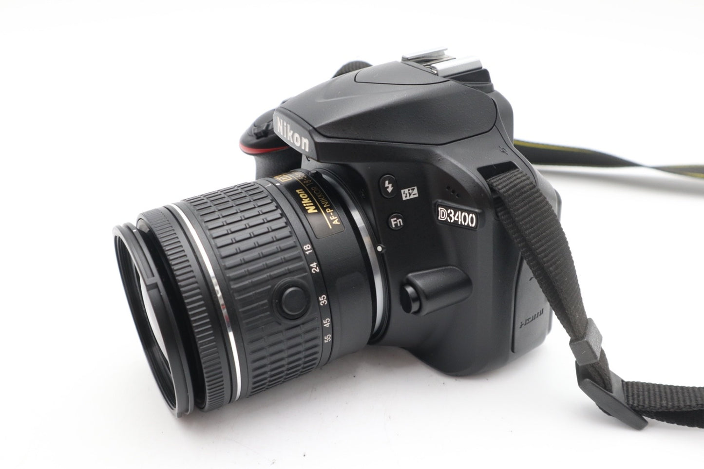 Nikon D3400 DSLR Camera 24.2MP with 18-55mm, Shutter Count 1248, Very Good Cond.
