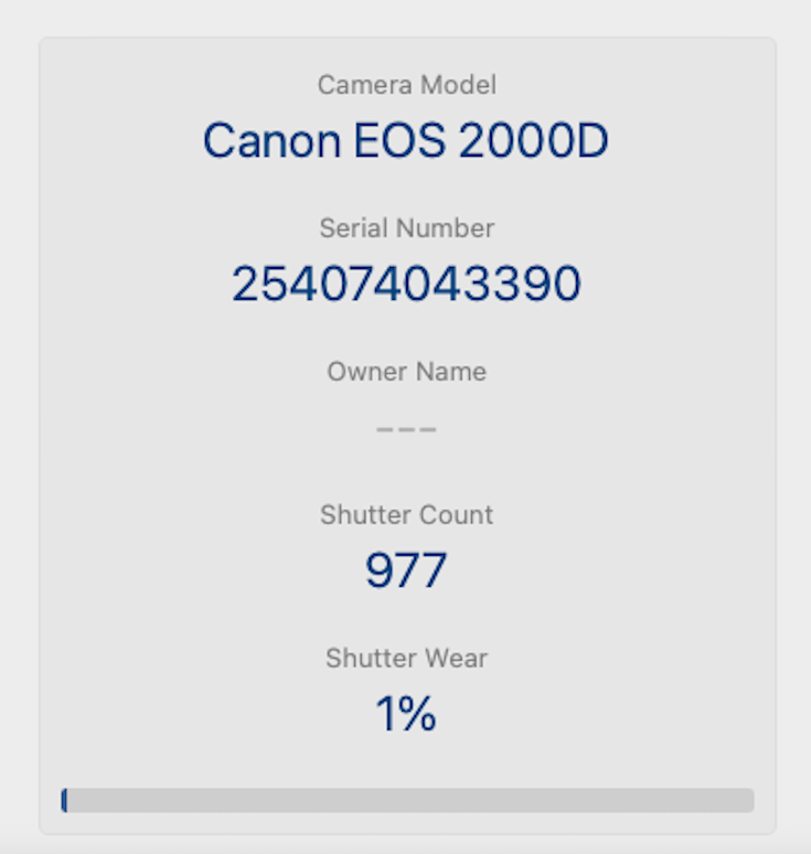 Canon 2000D DSLR Camera 24.1MP with 18-55mm, Shutter Count 977, Excellent REFUR