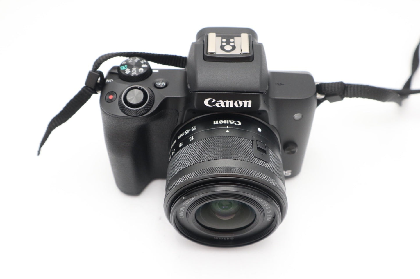 Canon M50 Camera 24MP with 15-45mm Lens, Under 1000 Shutter Count, V.G. REFURB.