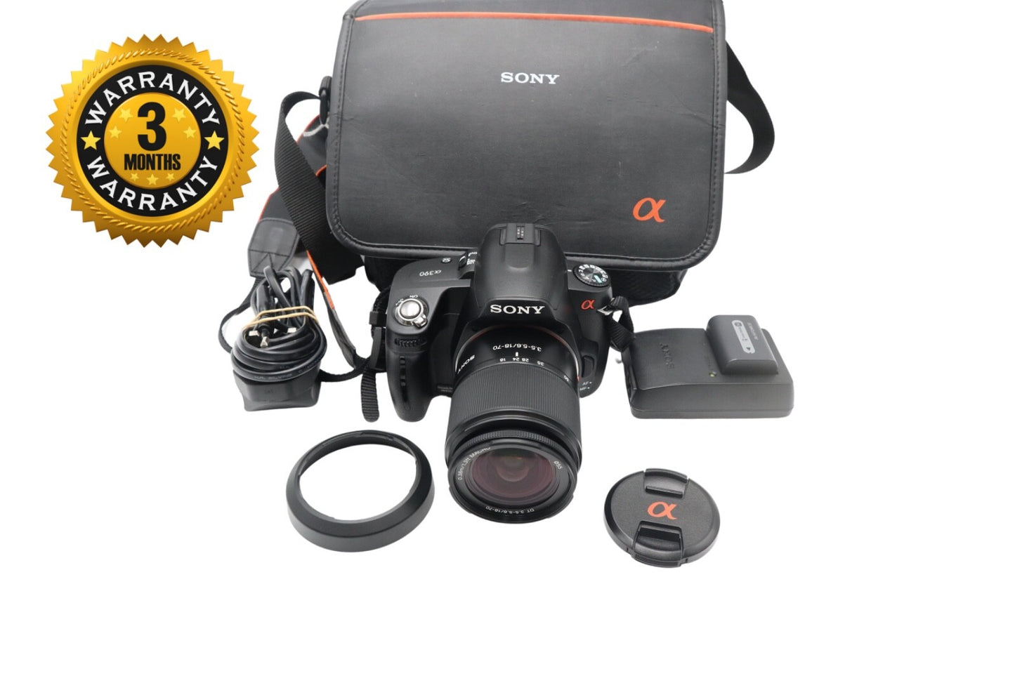Sony A390 DSLR Camera 14.2MP with 18-70mm, Shutter Count 320, Good Condition