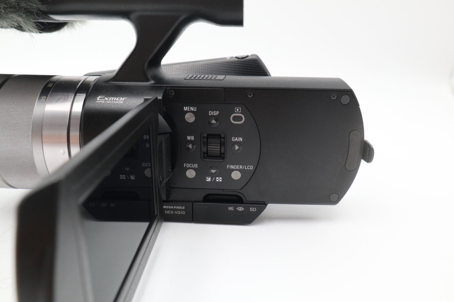 Sony NEX-VG10E E-Mount Camcorder 14.2MP with 18-55mm Lens, Semi-Professional