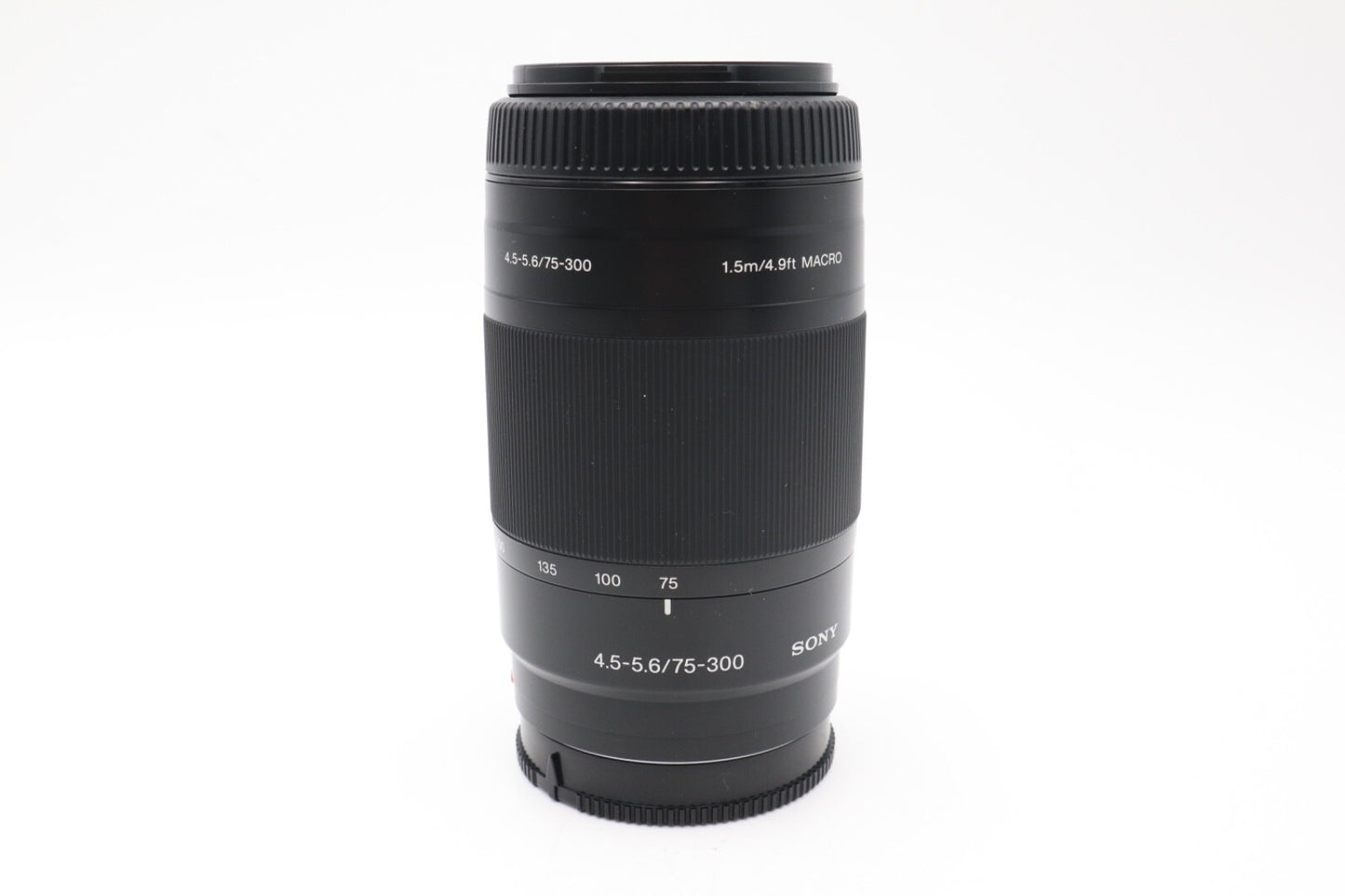 Sony 75-300mm Telephoto Lens F4.5-5.6 for Sony A-Mount, SAL75300, V.G. REFURB.