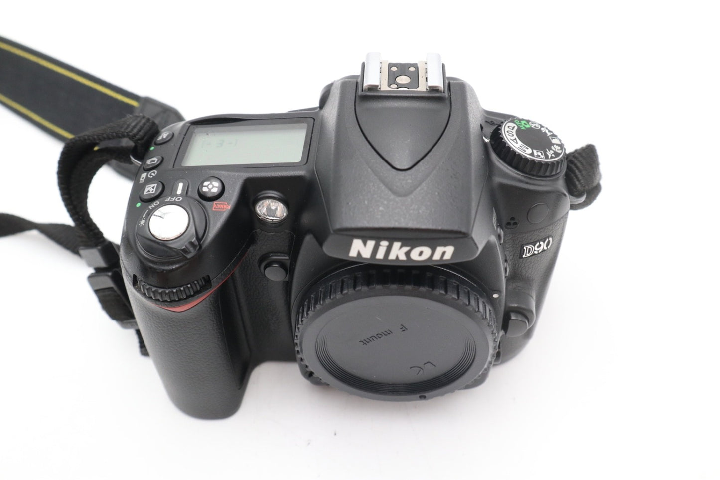 Nikon D90 DSLR Camera 12.3MP Body Only, Shutter Count 13 %, Fair Condition
